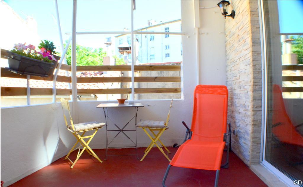 Beziers Studio Terrasse מראה חיצוני תמונה