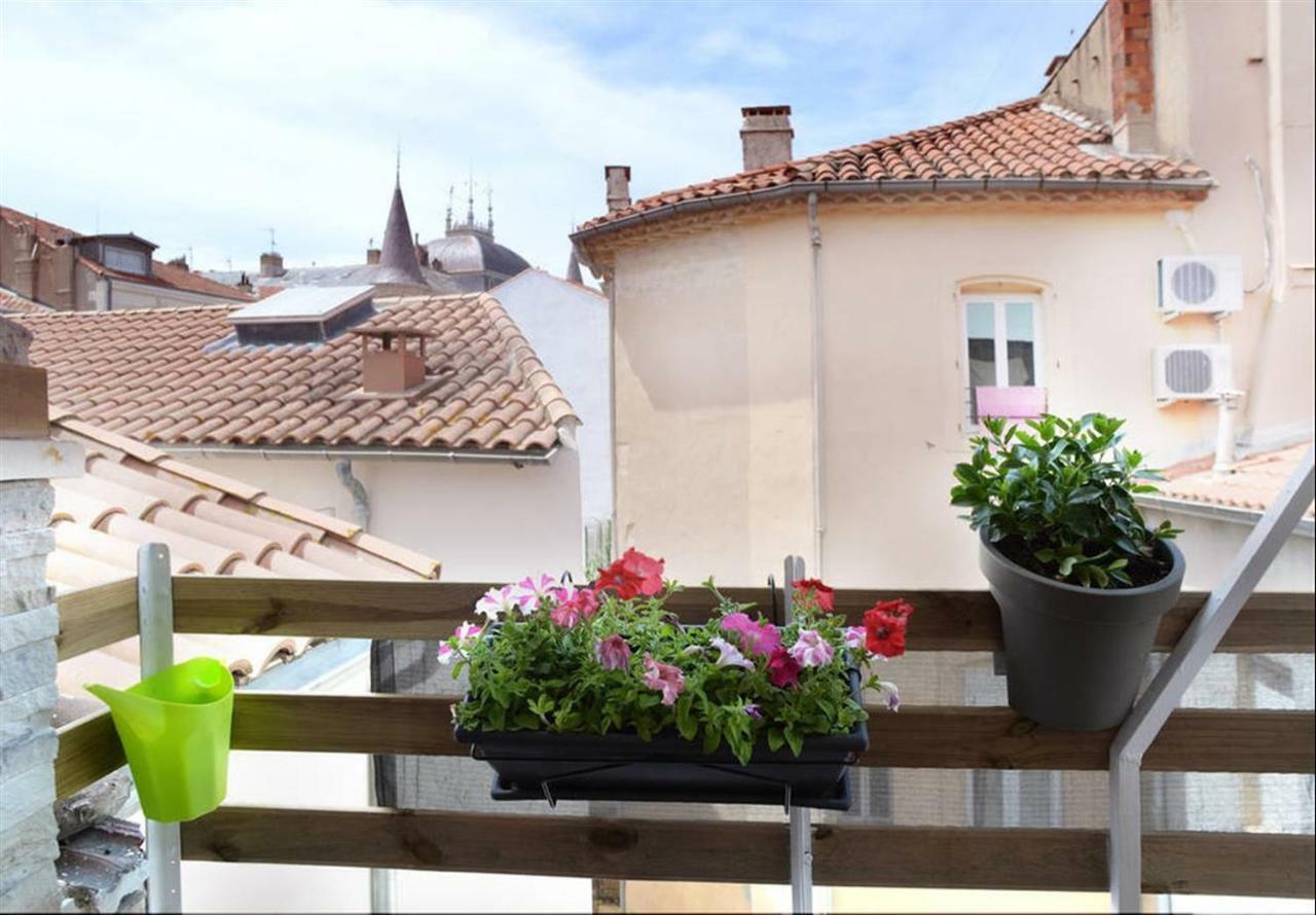 Beziers Studio Terrasse מראה חיצוני תמונה